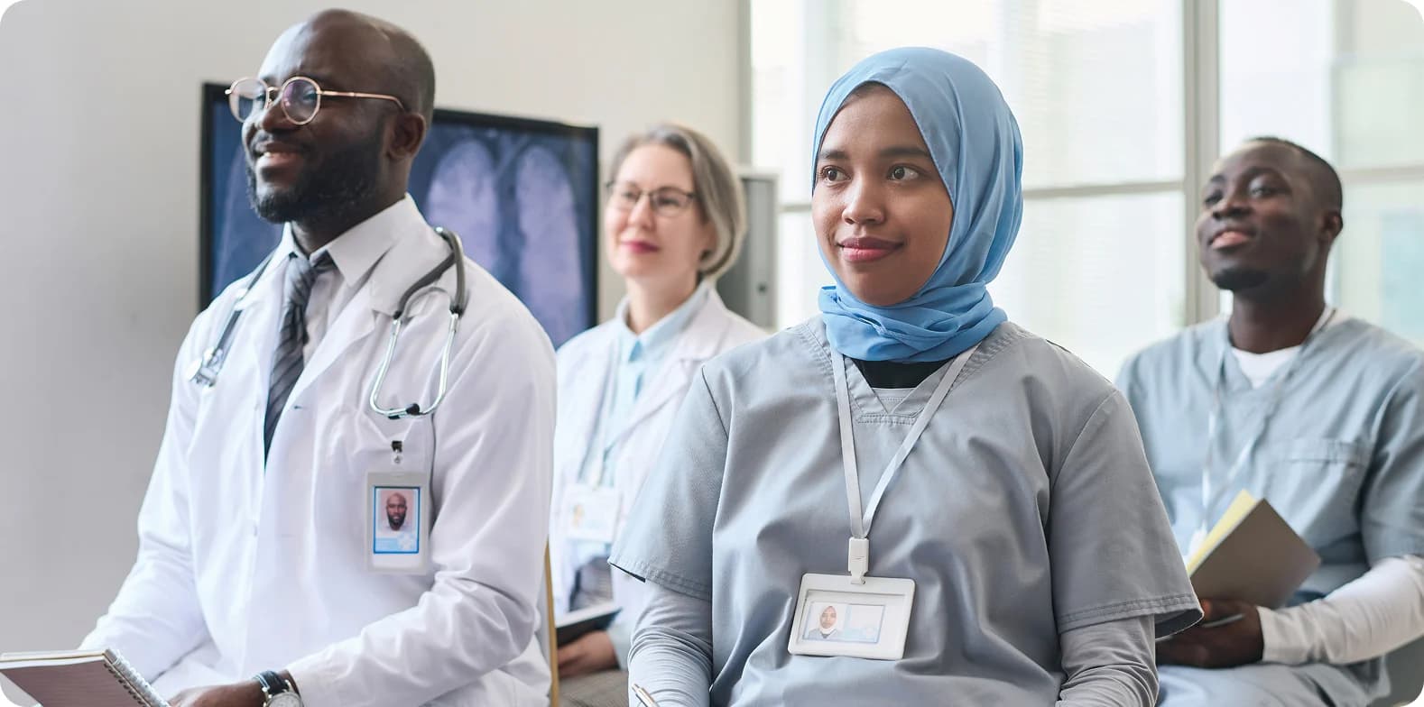 Healthcare team learning flexibility placeholder